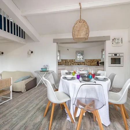 Vakantiehuis Maison Pour 8 Avec Piscine A Préfailles